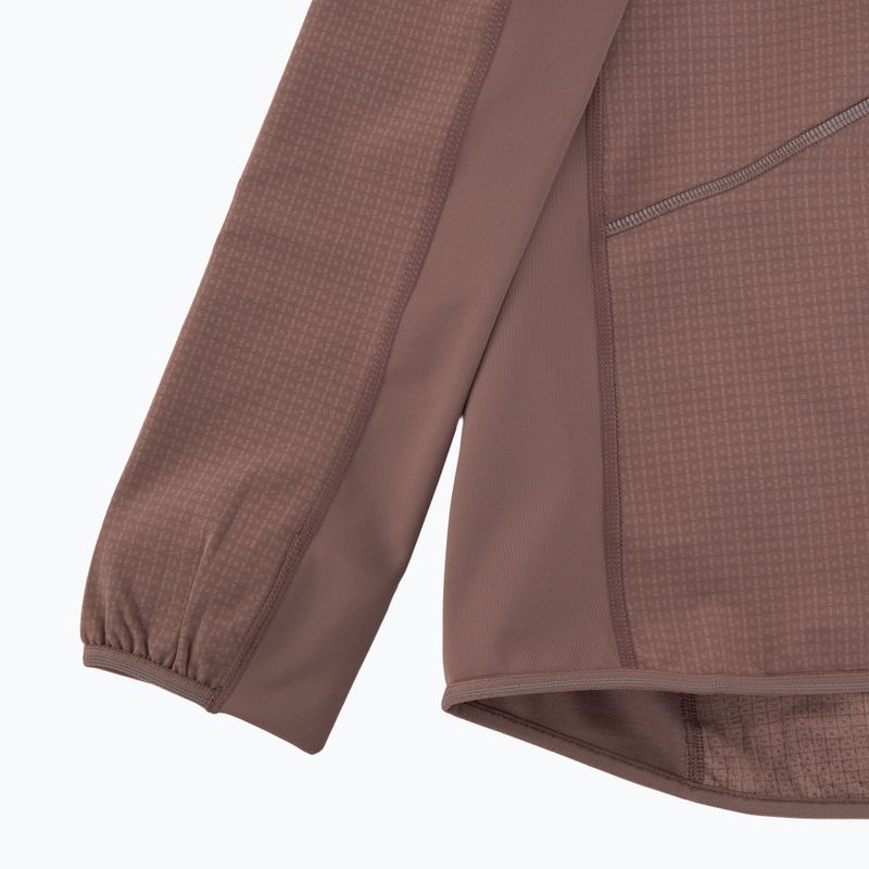 Moteriškas bėgimo džemperis HOKA Sky Glow Half Zip smokey quartz 7