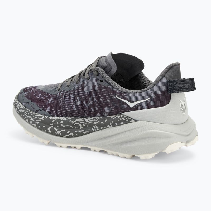 Moteriški bėgimo bateliai HOKA Speedgoat 6 satellite grey/stardust 3