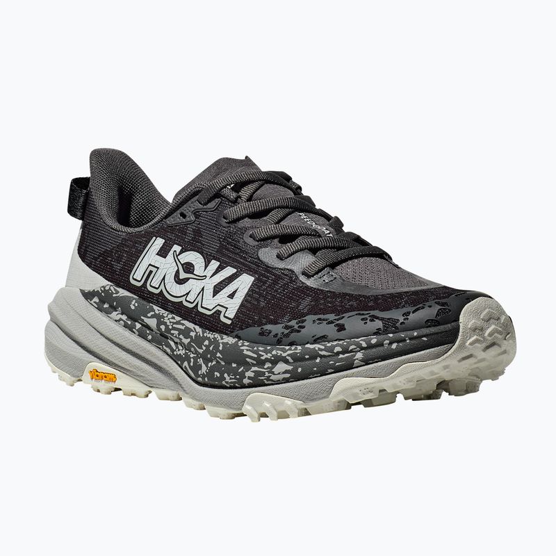 Moteriški bėgimo bateliai HOKA Speedgoat 6 satellite grey/stardust 8