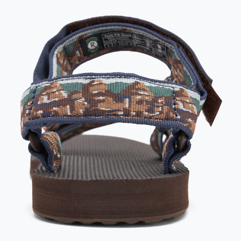 Vyriški sandalai Teva Original Universal desert mosaic/chocolate brown 6