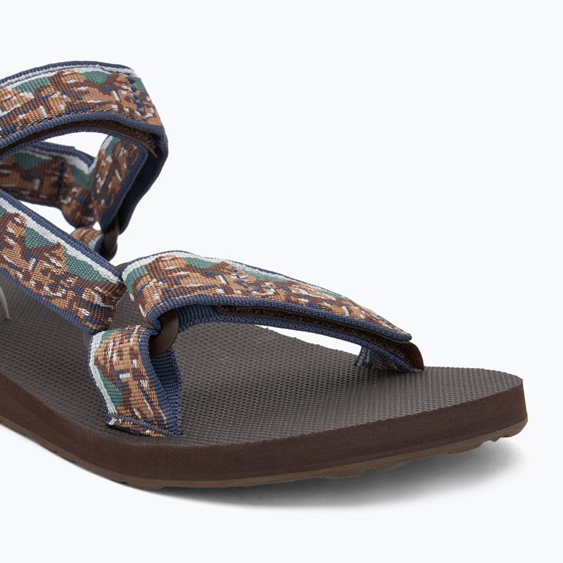 Vyriški sandalai Teva Original Universal desert mosaic/chocolate brown 7