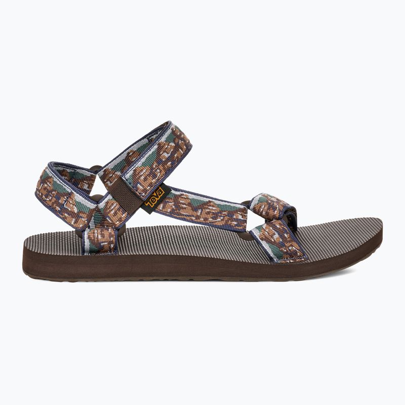 Vyriški sandalai Teva Original Universal desert mosaic/chocolate brown 2