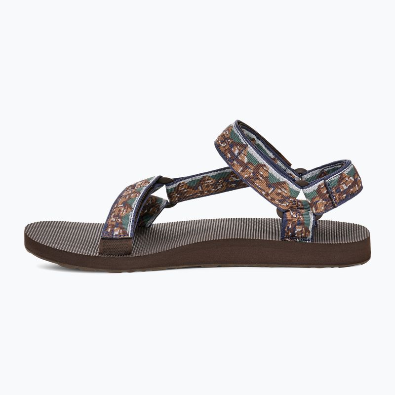 Vyriški sandalai Teva Original Universal desert mosaic/chocolate brown 3