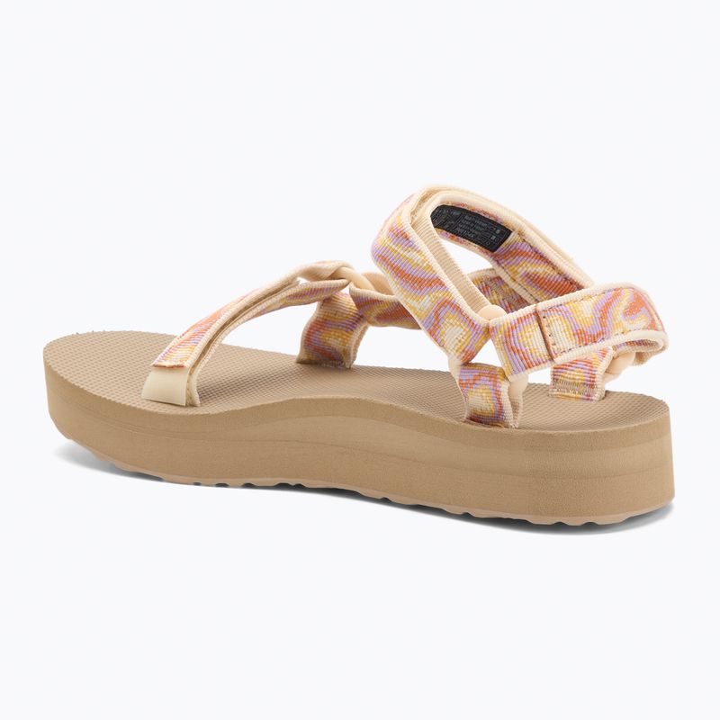 "Teva Midform Universal" moteriški sandalai neon fade coconut 3