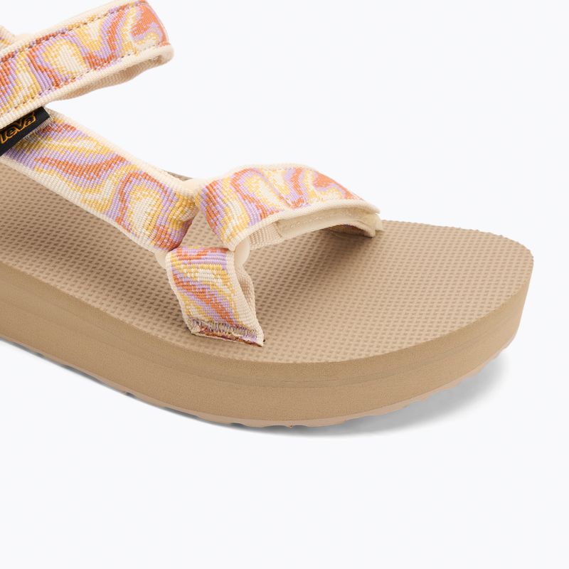 "Teva Midform Universal" moteriški sandalai neon fade coconut 7