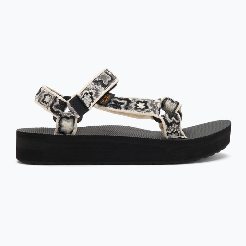 "Teva Midform Universal" moteriški sandalai neon floral black / white 2