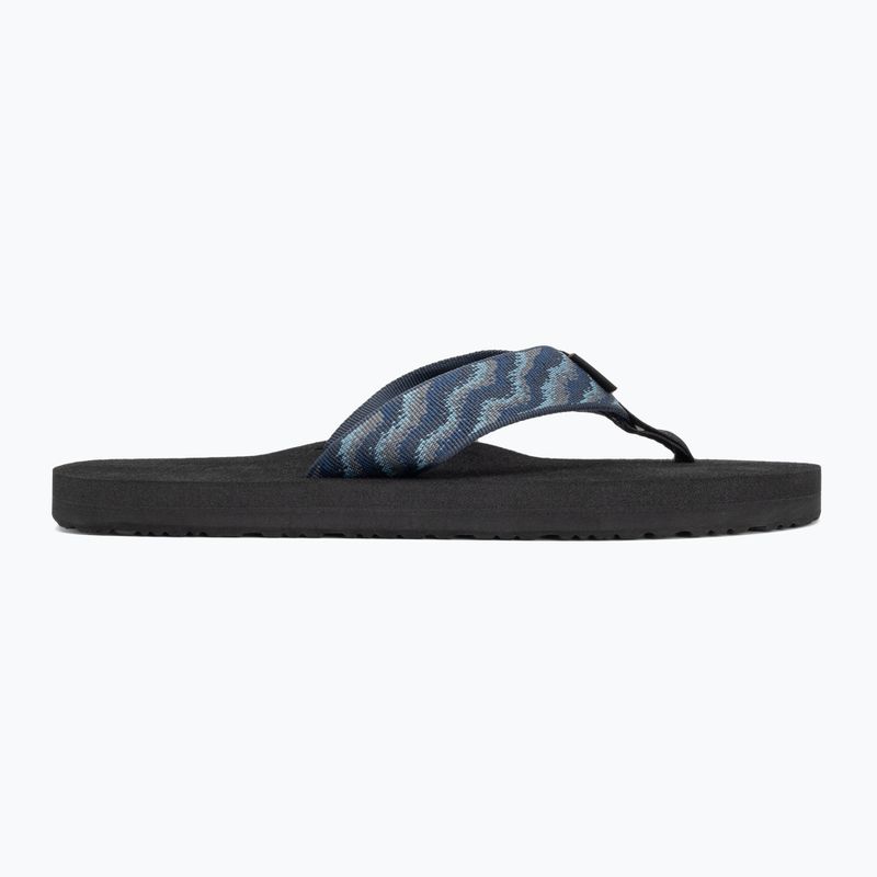 Vyriškos šlepetės per pirštą Teva Mush II neon wave/navy 2