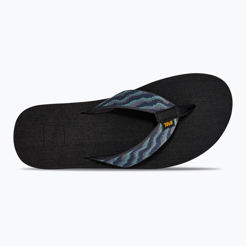 Vyriškos šlepetės per pirštą Teva Mush II neon wave/navy 5