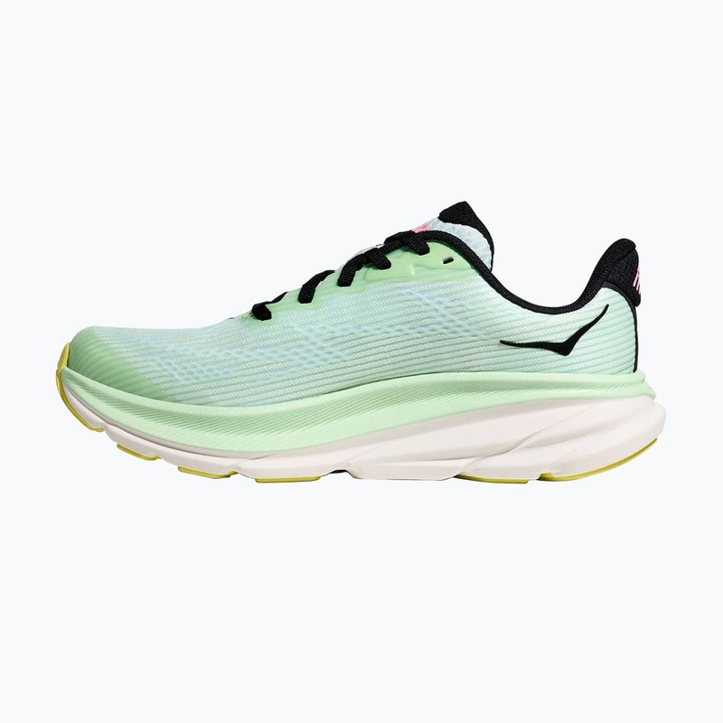 Vaikiški bėgimo batai HOKA Clifton 9 mint fluorite/snow melt 3