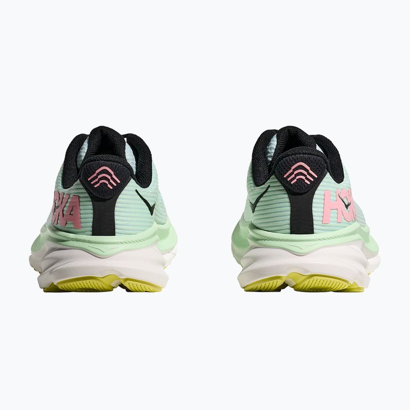 Vaikiški bėgimo batai HOKA Clifton 9 mint fluorite/snow melt 6
