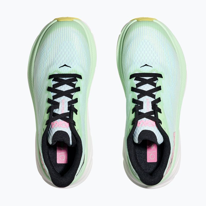 Vaikiški bėgimo batai HOKA Clifton 9 mint fluorite/snow melt 8