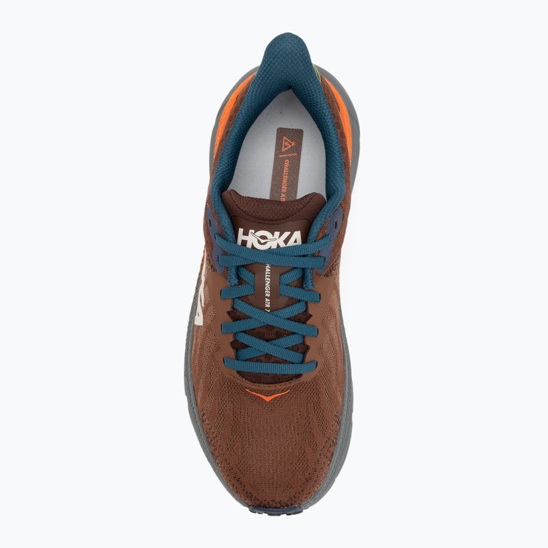 Vyriški bėgimo bateliai HOKA Challenger ATR 7 mineral brown/asteroid 5