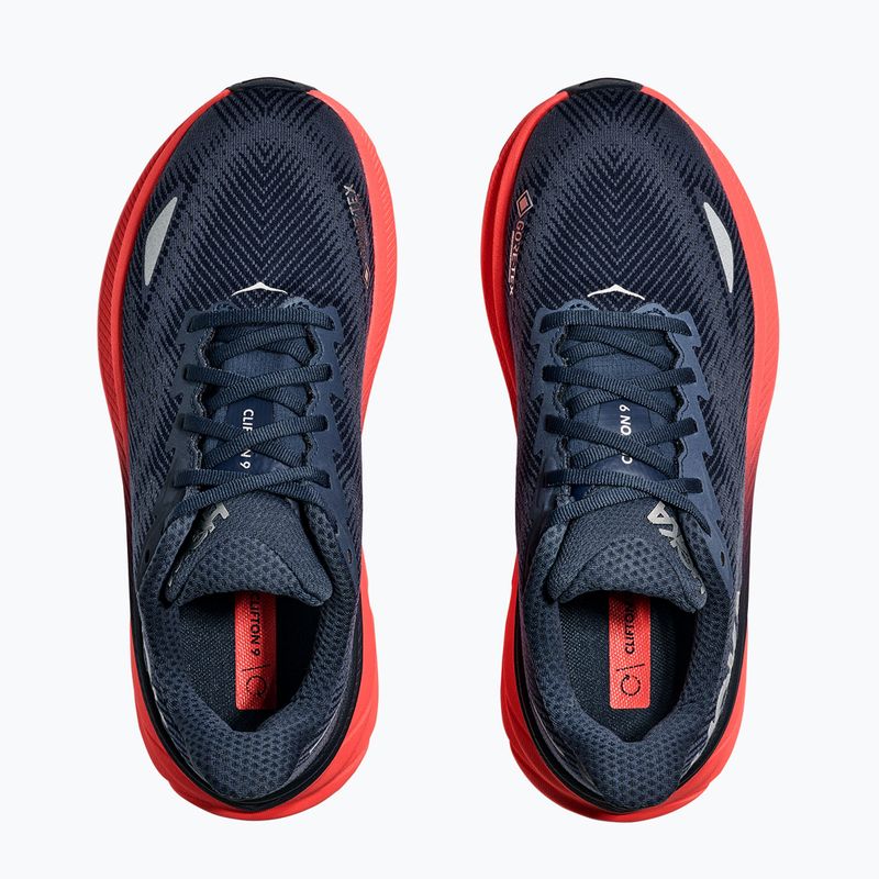 Moteriški bėgimo batai HOKA 9 GTX varsity navy/nautical dusk 8