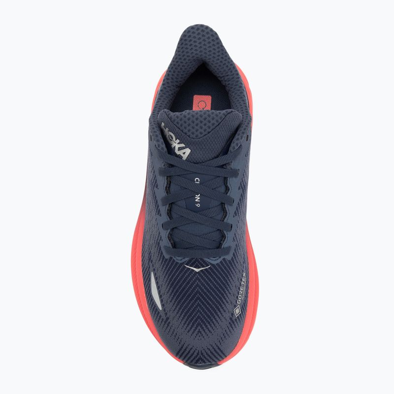 Moteriški bėgimo batai HOKA 9 GTX varsity navy/nautical dusk 5