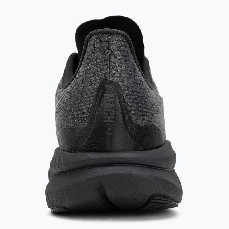 Vaikiški bėgimo batai HOKA Mach 6 black/black 6