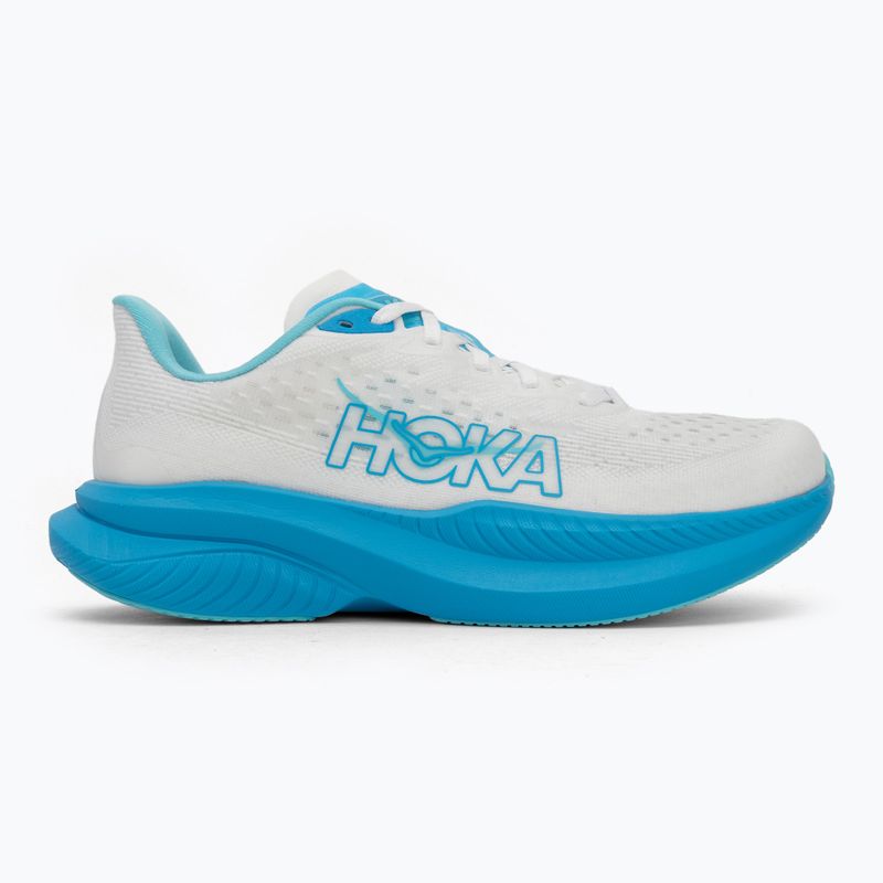 Vyriški bėgimo batai HOKA Mach 6 white/skyward blue 2