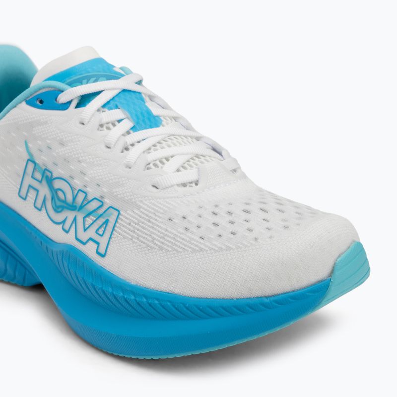 Vyriški bėgimo batai HOKA Mach 6 white/skyward blue 7