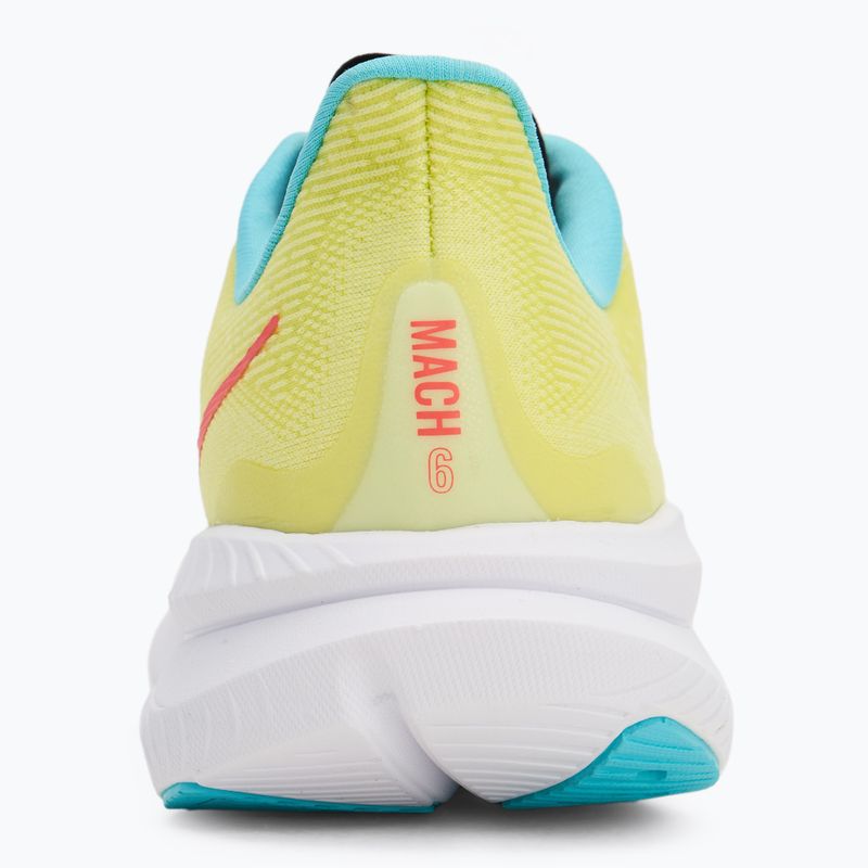 Vyriški bėgimo batai HOKA Mach 6 yuzu/cielo blue 6