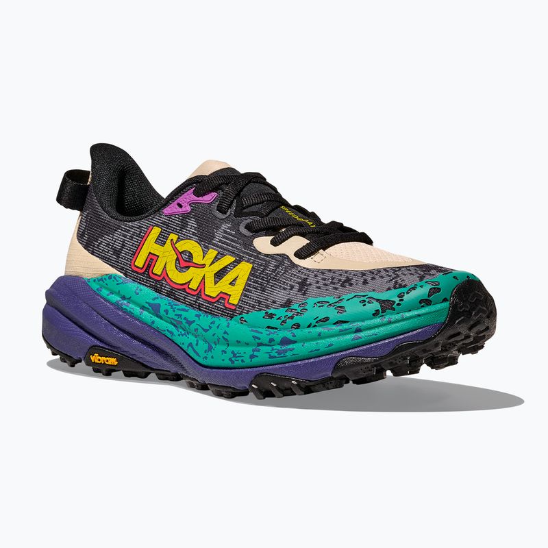 Vyriški bėgimo batai HOKA Speedgoat 6 oatmeal/mountain iris