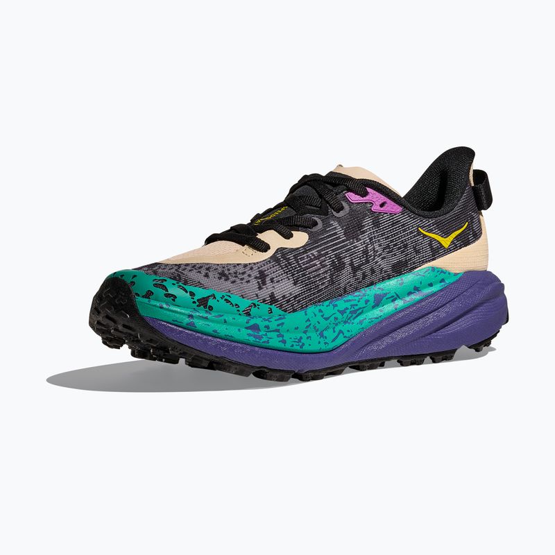 Moteriški bėgimo batai HOKA Speedgoat 6 oatmeal/mountain iris 4