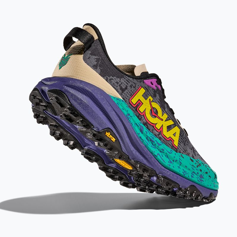 Moteriški bėgimo batai HOKA Speedgoat 6 oatmeal/mountain iris 5