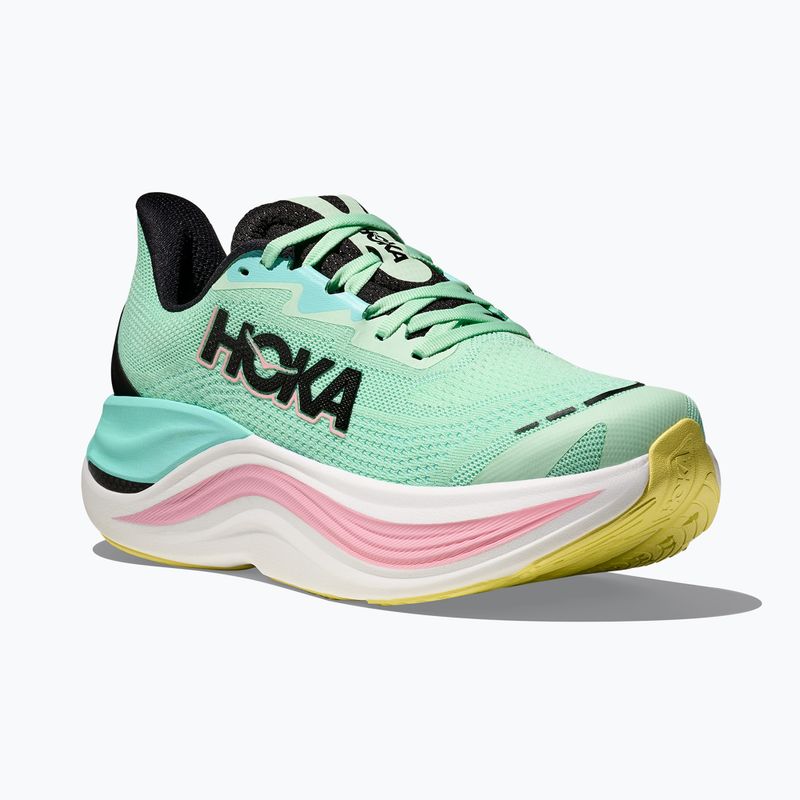 Moteriški bėgimo batai HOKA Skyward X mint fluorite/blue spark 8