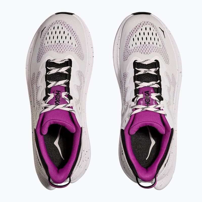 Moteriški bėgimo bateliai HOKA Kawana 2 white/wildflower 6