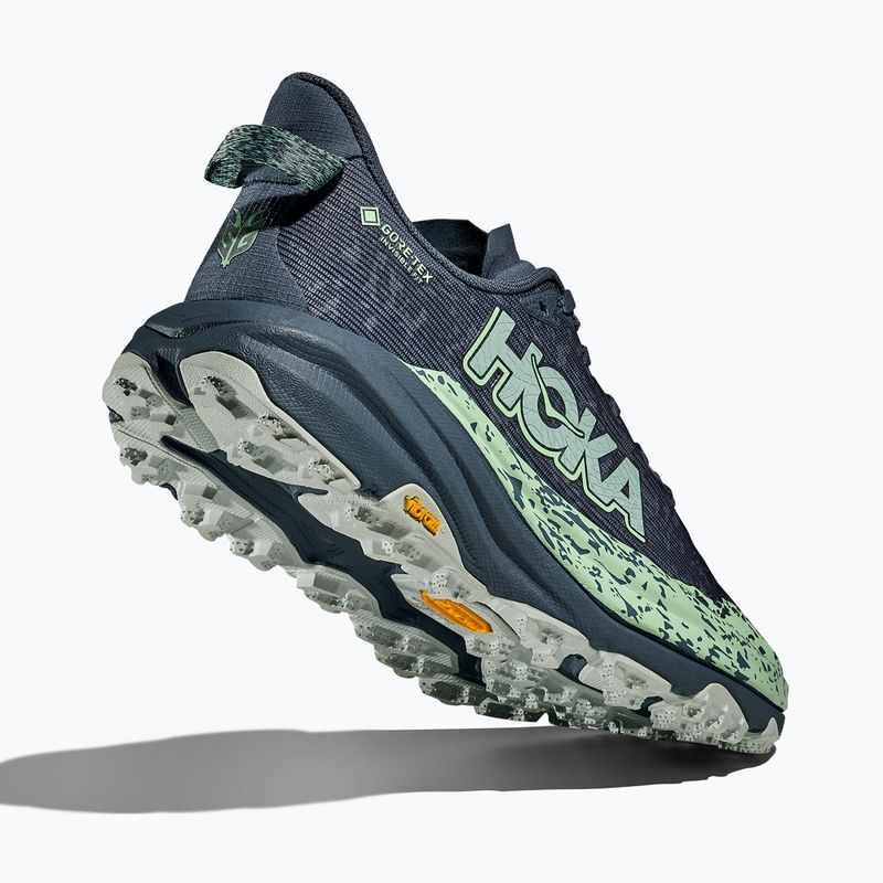 Moteriški bėgimo batai HOKA Speedgoat 6 GTX thunder cloud/mint fluorite 5