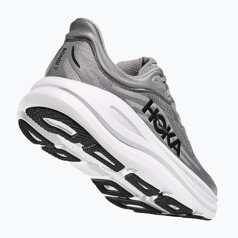 Vyriški bėgimo batai HOKA Bondi 9 galactic grey/stellar grey 4