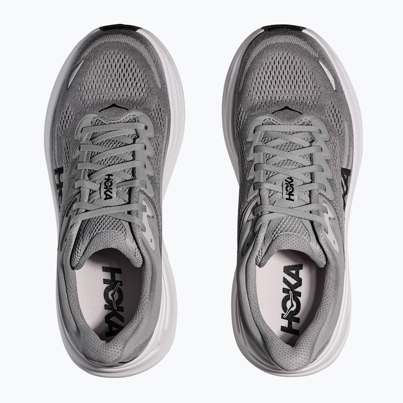 Vyriški bėgimo batai HOKA Bondi 9 galactic grey/stellar grey 5