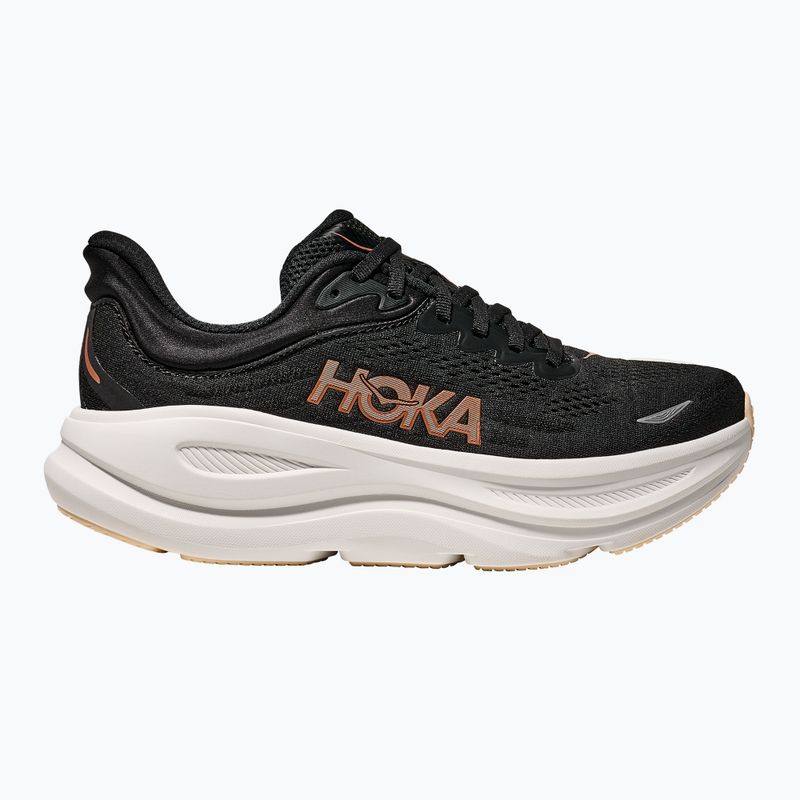 Moteriški bėgimo batai HOKA Bondi 9 black/rose gold 2