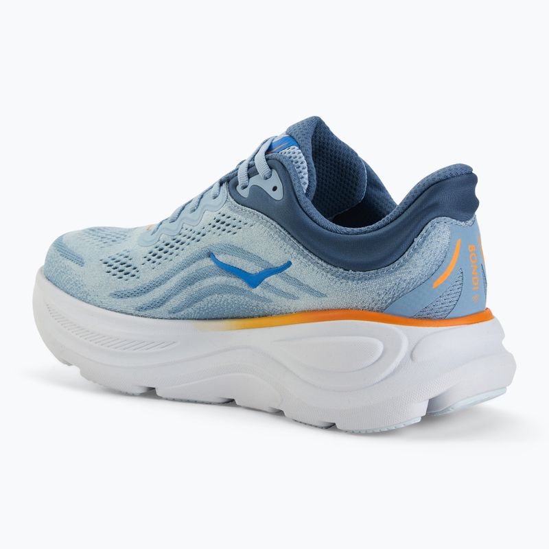 Vyriški bėgimo batai HOKA Bondi 9 Wide drizzle/downpour 3
