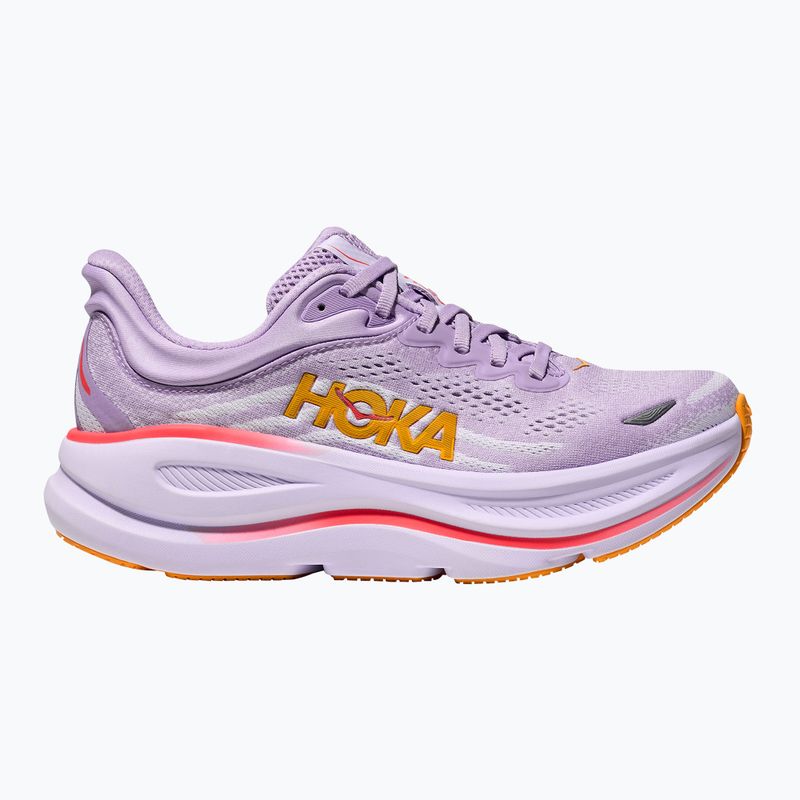 Moteriški bėgimo batai HOKA Bondi 9 Wide aster flower/starlight glow 2