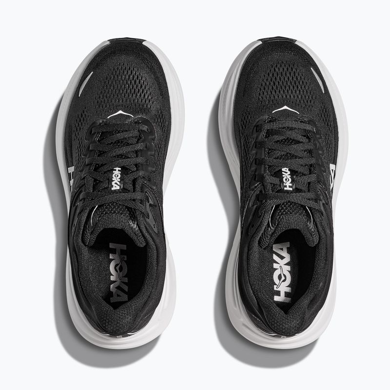 Moteriški bėgimo batai HOKA Bondi 9 Wide black/white 8