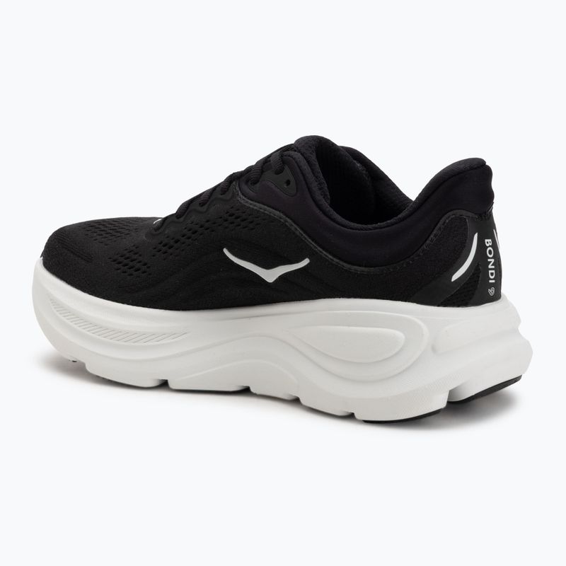 Moteriški bėgimo batai HOKA Bondi 9 Wide black/white 3