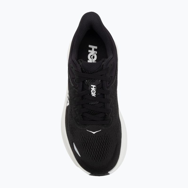 Moteriški bėgimo batai HOKA Bondi 9 Wide black/white 5
