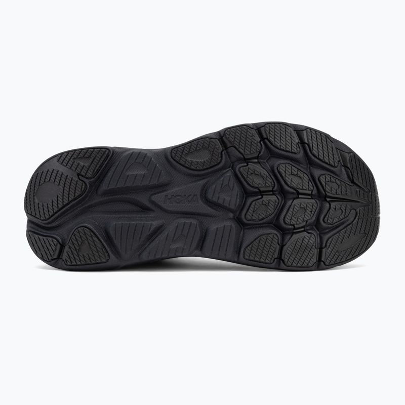 Vyriški bėgimo bateliai HOKA Clifton 10 black/black 4