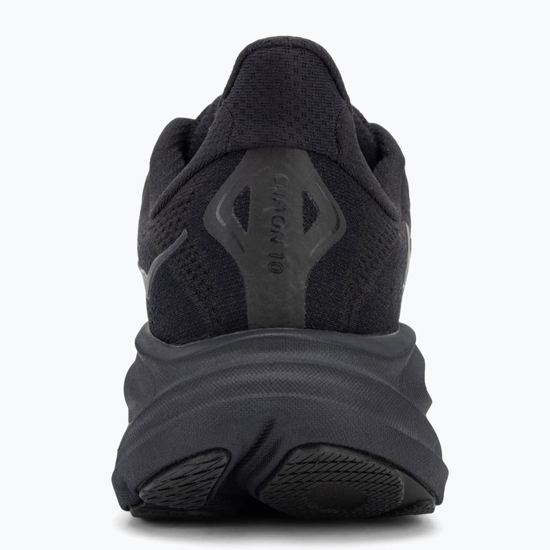 Vyriški bėgimo bateliai HOKA Clifton 10 black/black 6