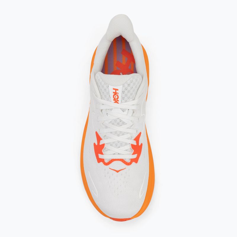 Vyriški bėgimo bateliai HOKA Clifton 10 frost/orange zest 5