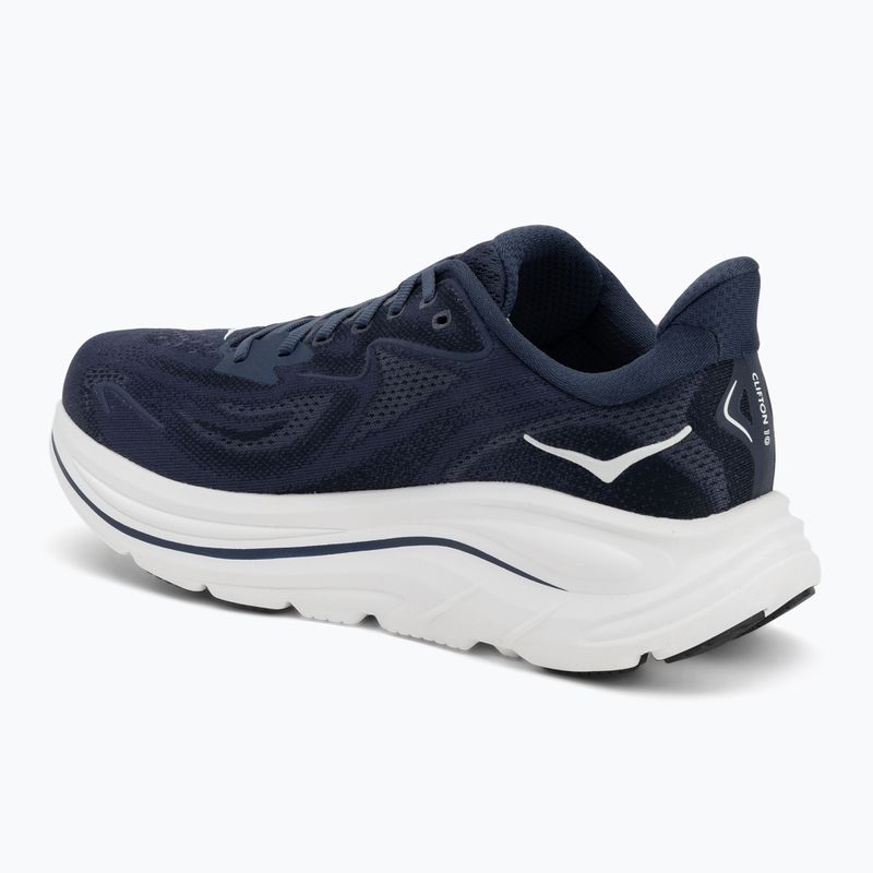 Vyriški bėgimo bateliai HOKA Clifton 10 navy/white 3