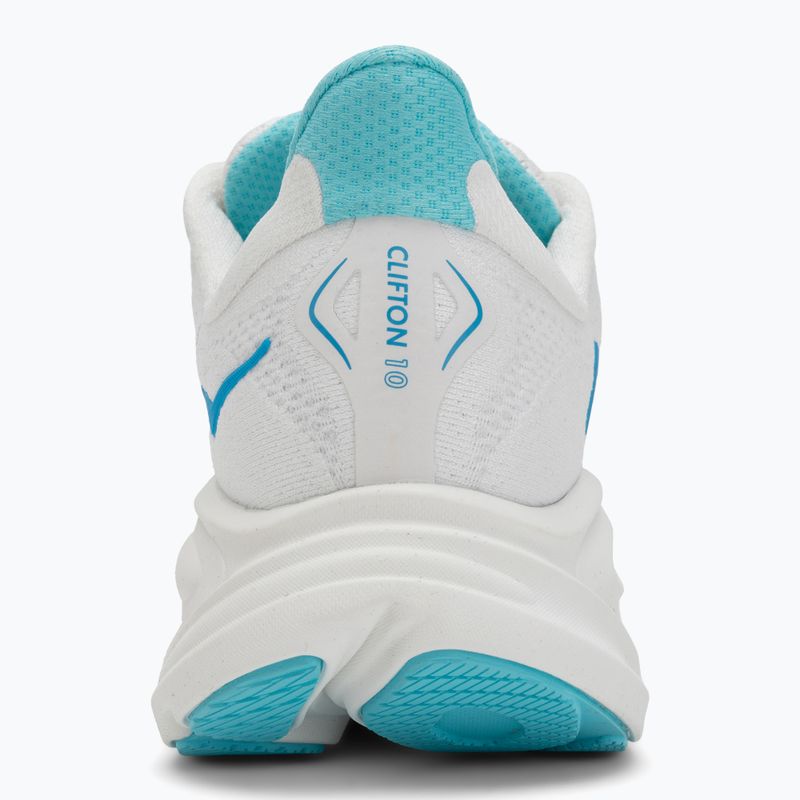 Vyriški bėgimo bateliai HOKA Clifton 10 white/skyward blue 6