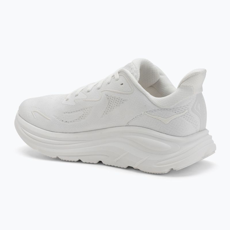 Vyriški bėgimo bateliai HOKA Clifton 10 white/white 3