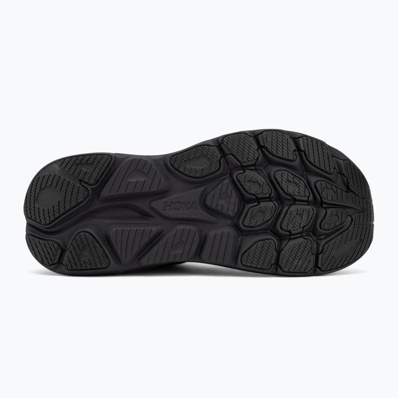 Moteriški bėgimo bateliai HOKA Clifton 10 black/black 4