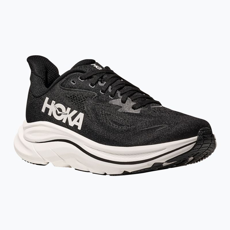 Moteriški bėgimo bateliai HOKA Clifton 10 black/white