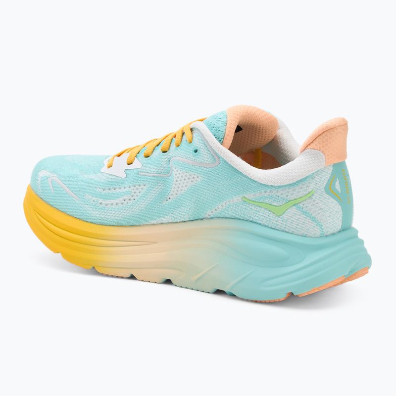 Moteriški bėgimo bateliai HOKA Clifton 10 blue spark/white 3
