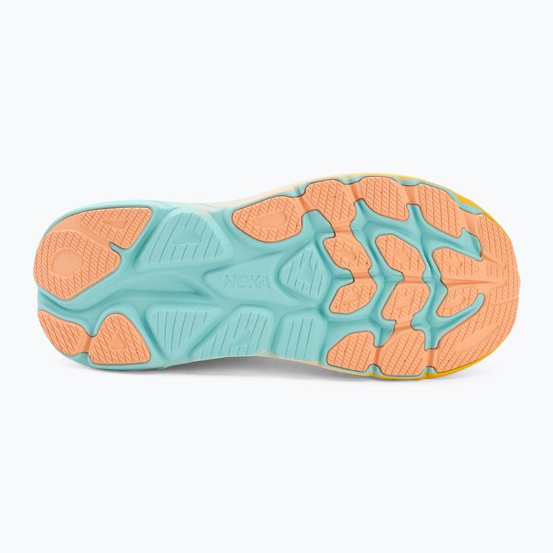 Moteriški bėgimo bateliai HOKA Clifton 10 blue spark/white 4
