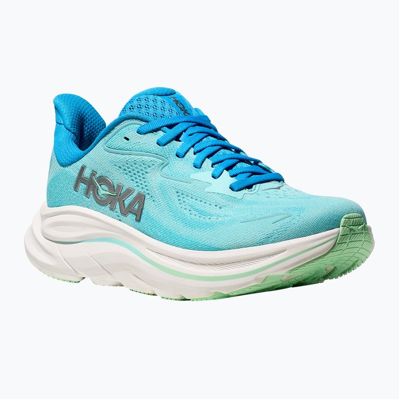 Moteriški bėgimo bateliai HOKA Clifton 10 skyward blue/cielo blue 8