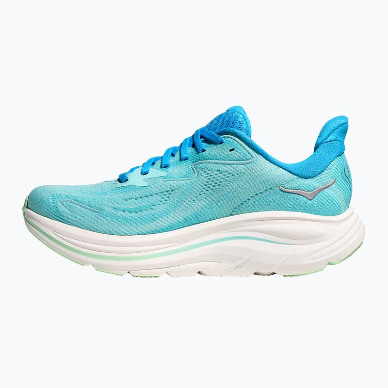 Moteriški bėgimo bateliai HOKA Clifton 10 skyward blue/cielo blue 10