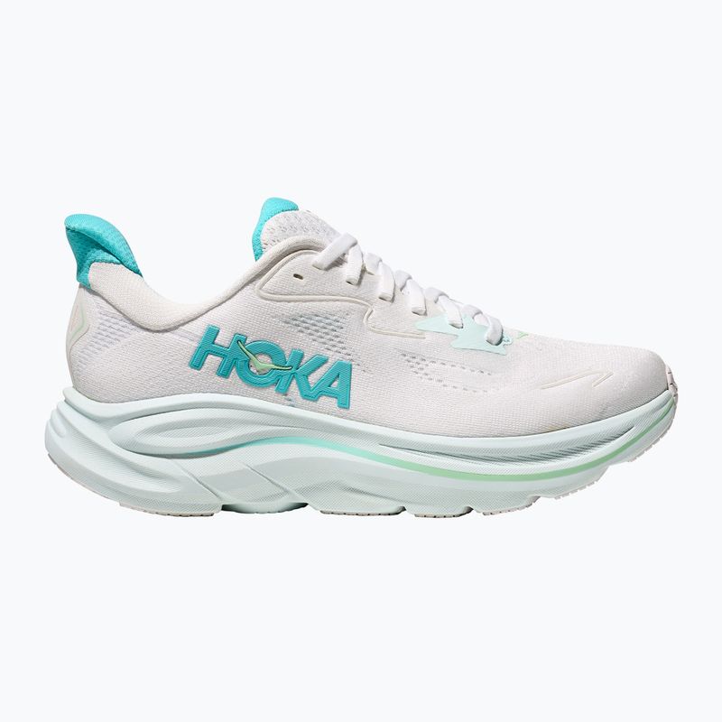 Moteriški bėgimo bateliai HOKA Clifton 10 white/cielo blue 2