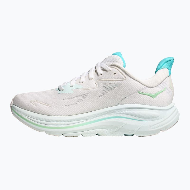 Moteriški bėgimo bateliai HOKA Clifton 10 white/cielo blue 3